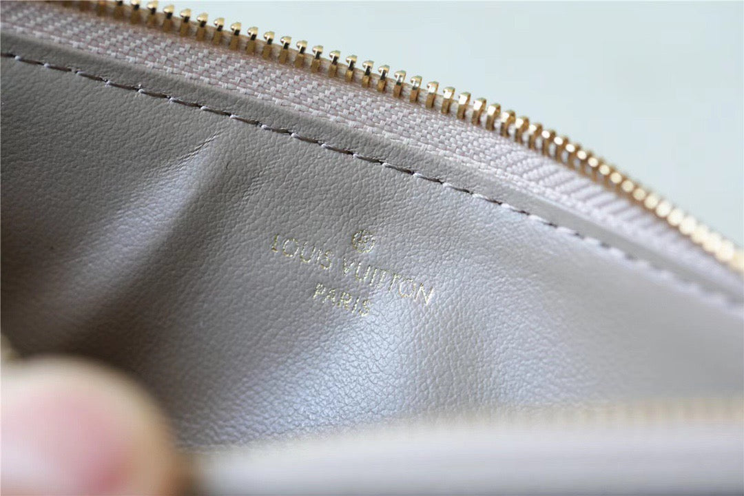 Top Quality Pochette Felicie Monogram Empreinte Pink/ Beige/ Yellow For Women,  Shoulder And Crossbody Bags 21cm/8.3in Top Quality M81359