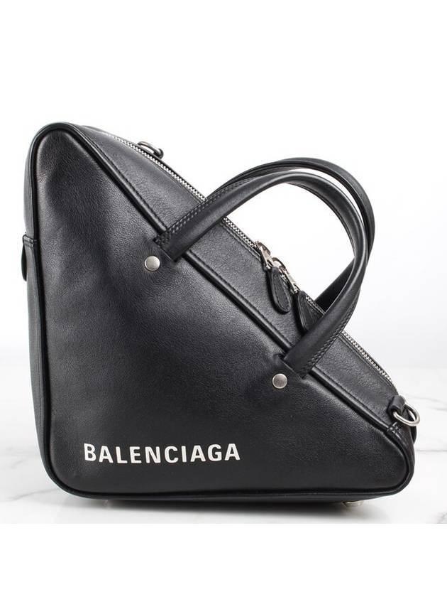 Luxury Balenciaga Trending 2025 Logo triangle small duffel bag
