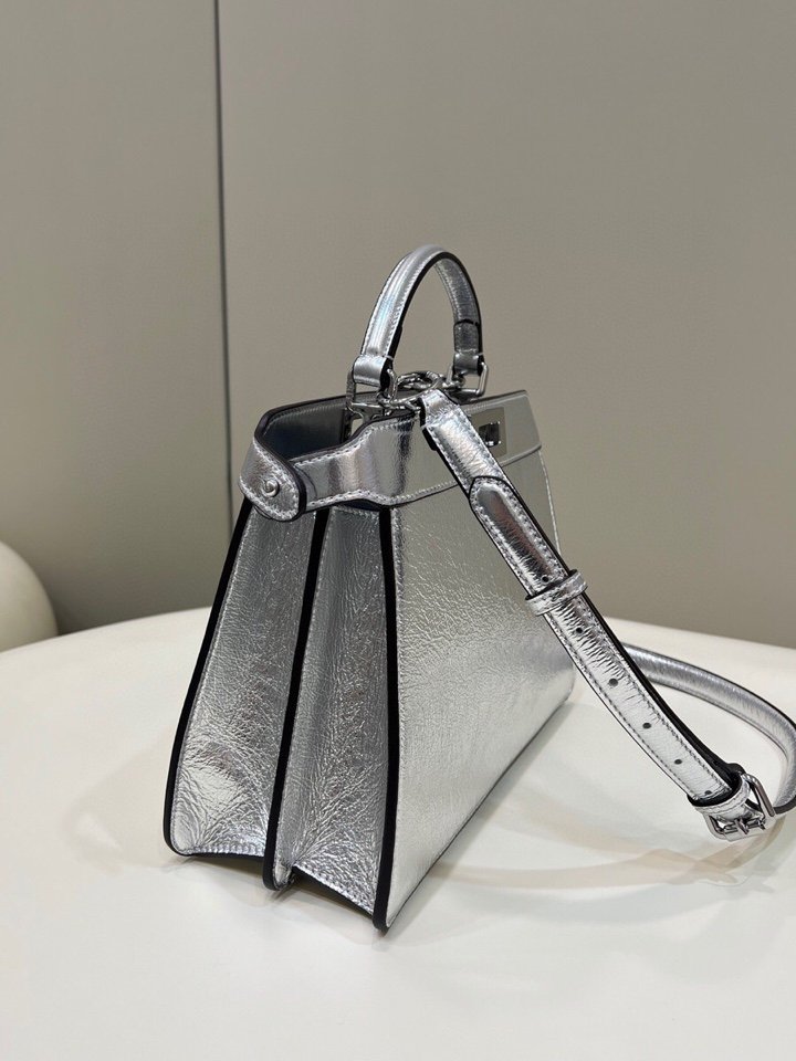 FI Top Quality Small Silver Bag For Woman 27cm/11in