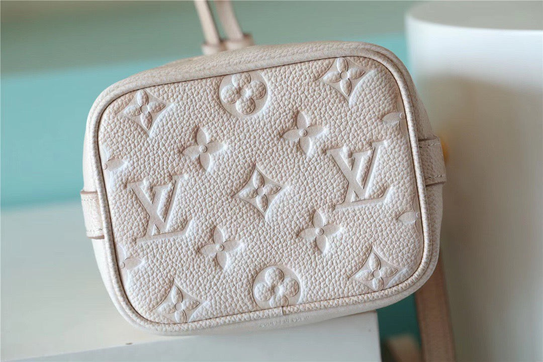 Top Quality Nano Noe Monogram Empreinte Light Beige For Women,  Shoulder And Crossbody Bags 6.3in/16cm Top Quality M81463