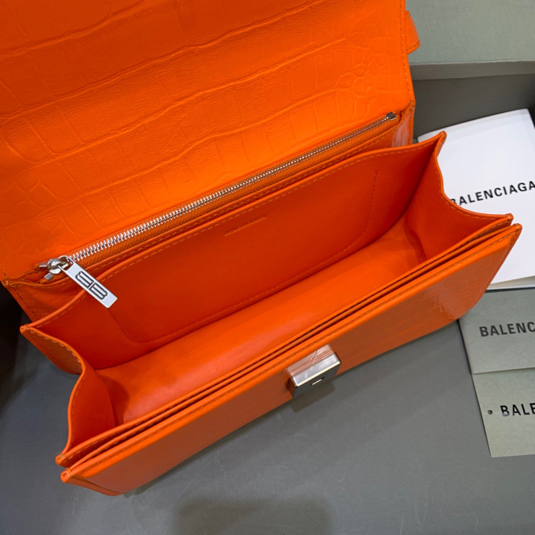 Top Quality Gossip Small Shoulder Bag Orange, For Women,  Bags 9.1in/23cm