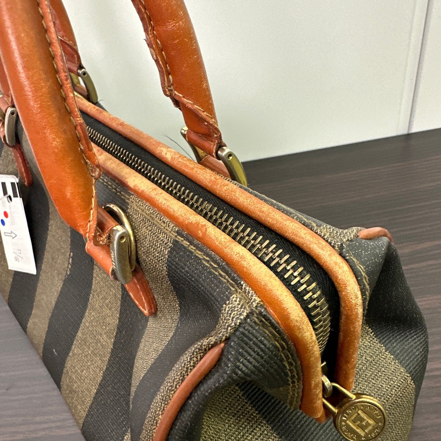 Fendi | Bags |   Fendi Pequin Boston Bag Coated Canvas Medium LB118111