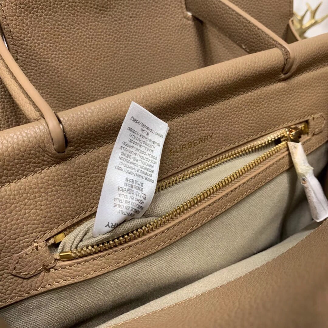 Top Quality Small Title Bag With Pocket Detail Brown For Women, Bags 11.8in/30cm