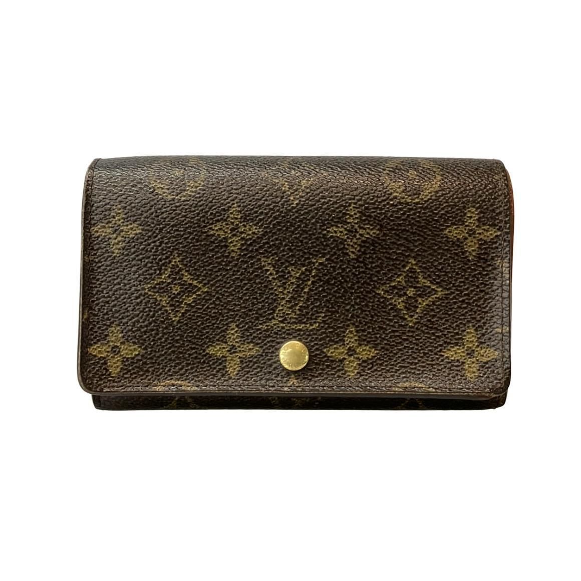 Louis Vuitton Monogram Porte-Monnaie Tresor Wallet ITKOJ2M9BZUG