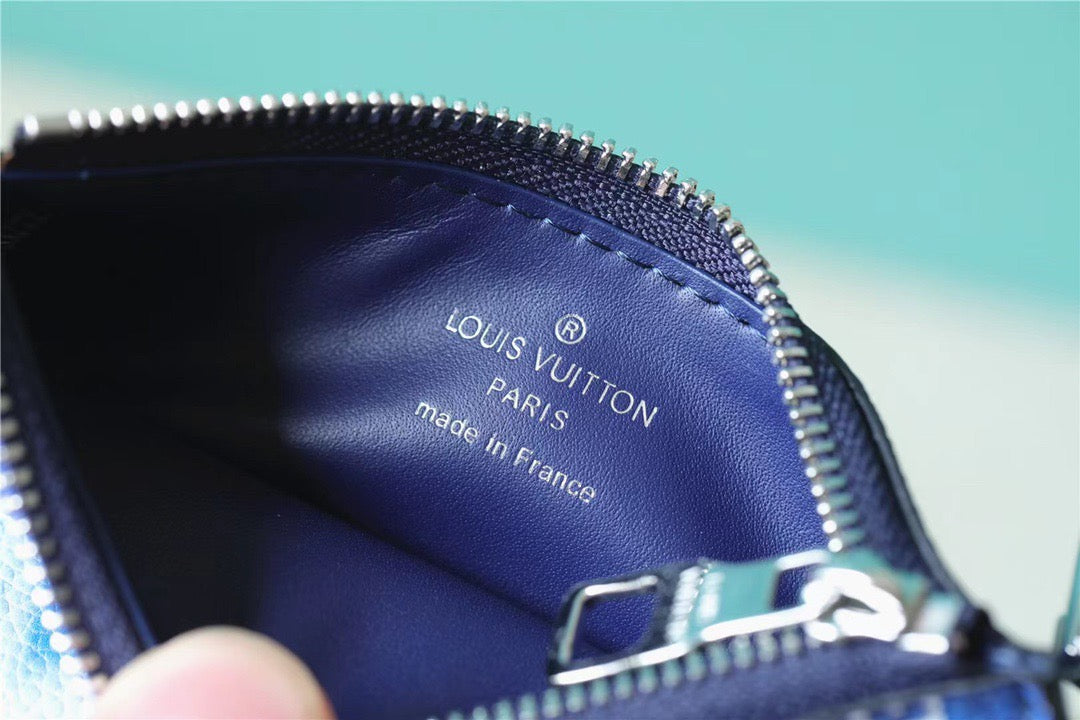 Top Quality Gaston Wearable Wallet Monogram Blue For Men, Bags, Shoulder And Crossbody Bags 8.7in/22cm Top Quality M81431