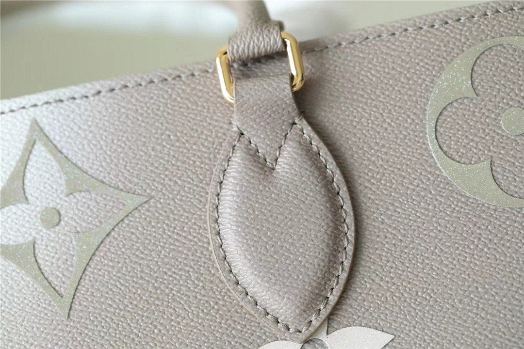 Top Quality Onthego MM Tote Bag In Monogram Canvas Sunset Kaki For Women 13.8in/35cm Top Quality M20510