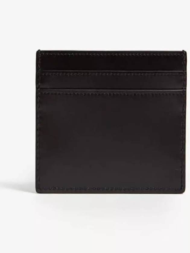Luxury Saint Laurent Trending 2025 Monogram Card Case in Smooth Leather Black