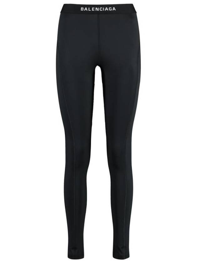 Luxury Balenciaga Trending 2025 Athletic Leggings Pans Black