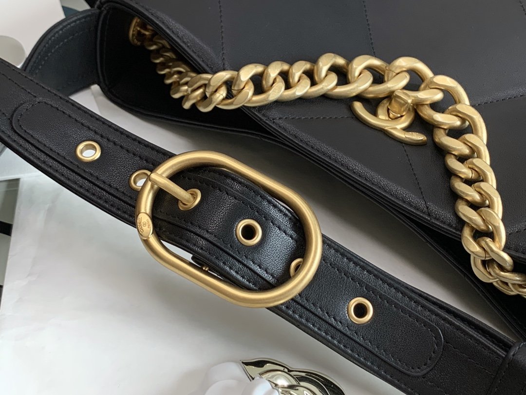 CHL Co-Co Shoulder Bag Black For Women 11.4in/29cm