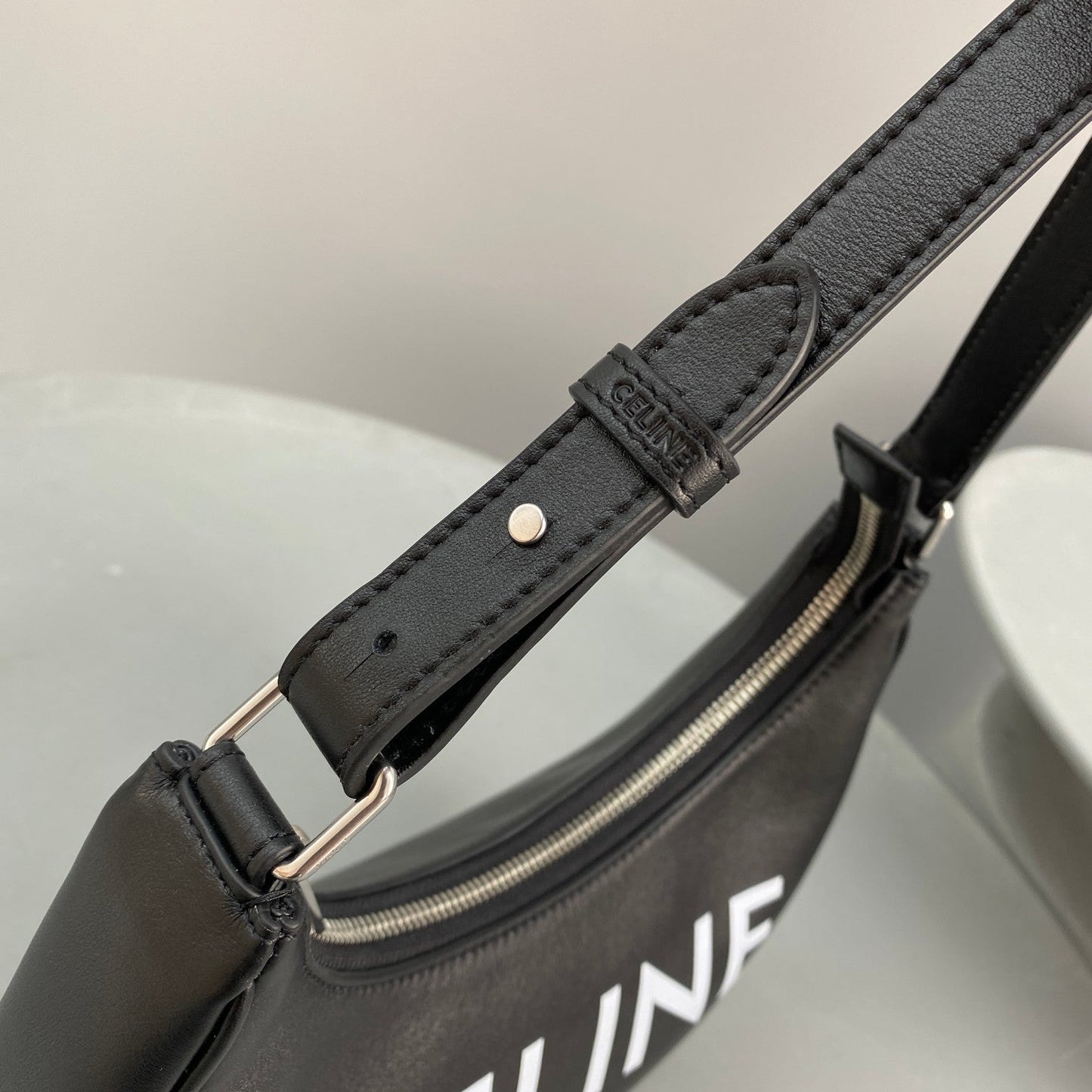 Top Quality Ava Bag With Top Quality Print Black For Women 9in/23.5cmÂ 