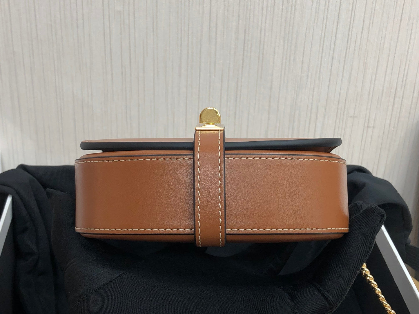 Top Quality Small Chain Pouch Brown For Women 5.5in/14cm 10G453CQ7.38NO