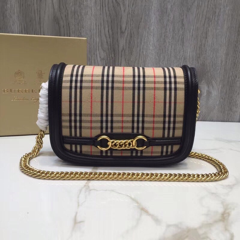 Top Quality 1983 Check LiNike Bag Black For Women, Bags 9in/23cm