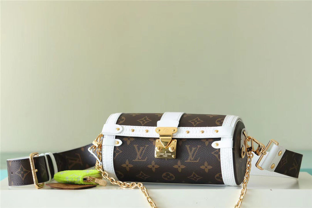 Top Quality Papillon Trunk MonogramCanvas For Women, Womens Bags, Shoulder And Crossbody Bags 7.5in/19cm Top Quality M81485