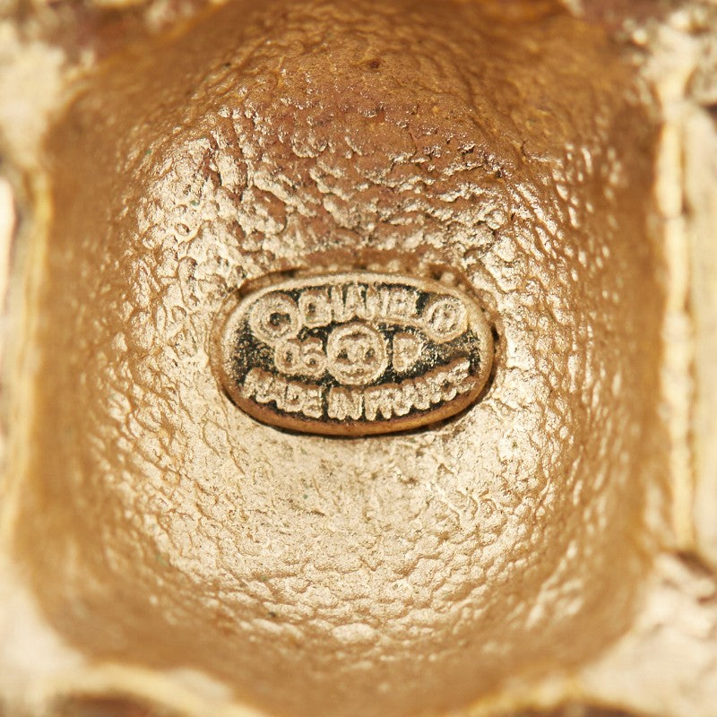 Chanel Cocomark Ribbon Turtle Turtle Motif  Gold Multicolor Mecca  Chanel