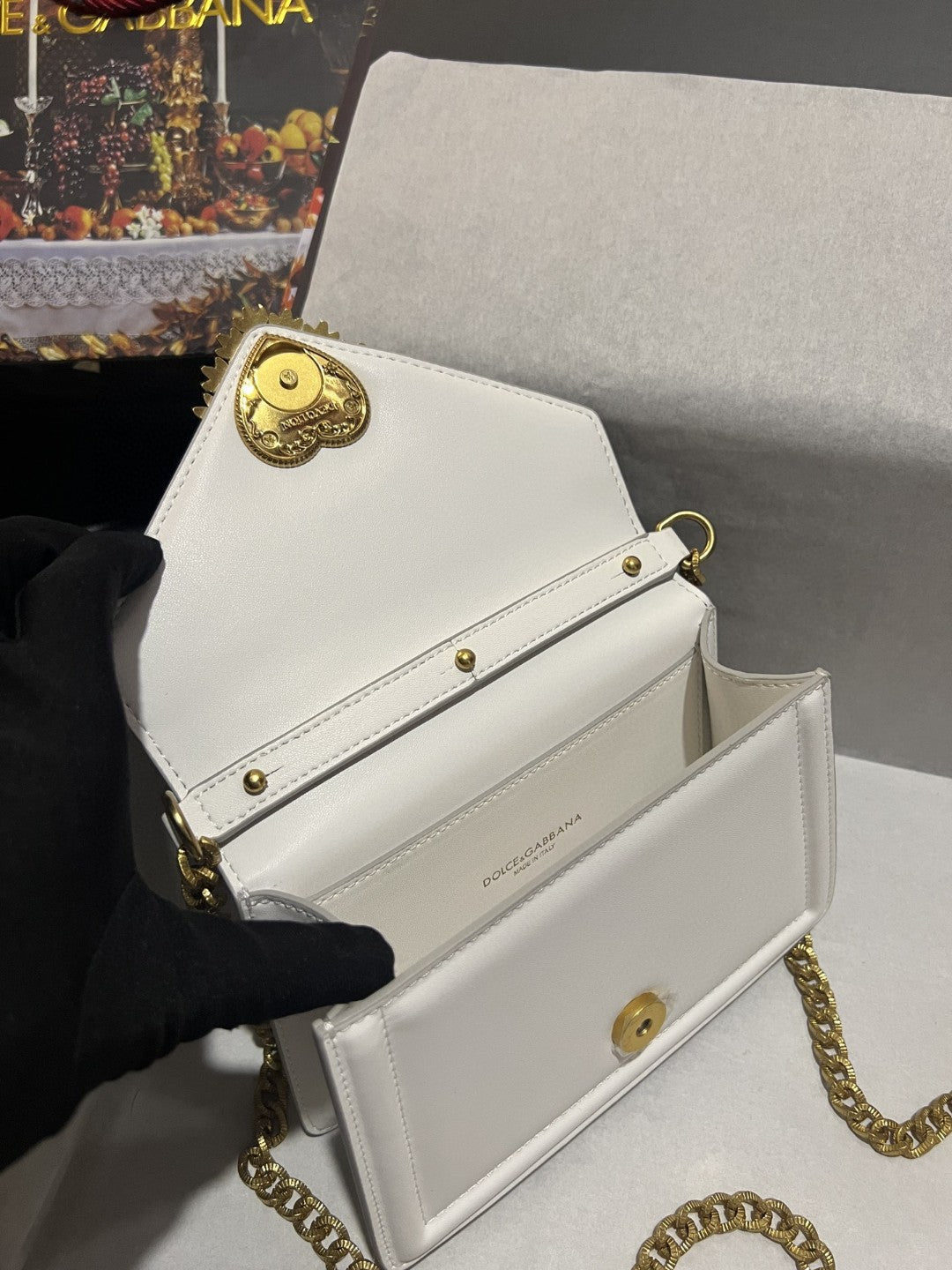 Top Quality Small Devotion Bag In Plain White For Women 7.5in/19cm Top Quality Top Quality6711AV89380002
