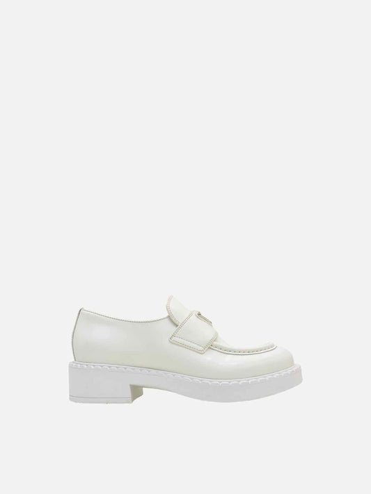 PRADA Slip On White Size EU 37.5 Loafers