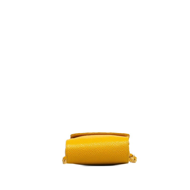 Chanel Coco Mark Caviar Skin Shoulder Bag