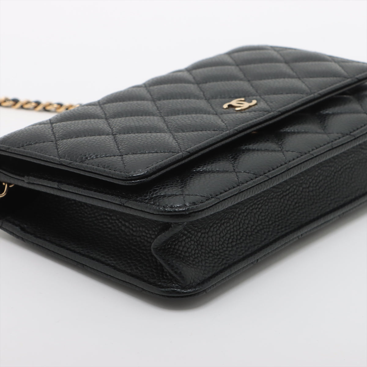 Chanel Classic Caviar Calfskin Wallet On Chain [Clearance Sale]