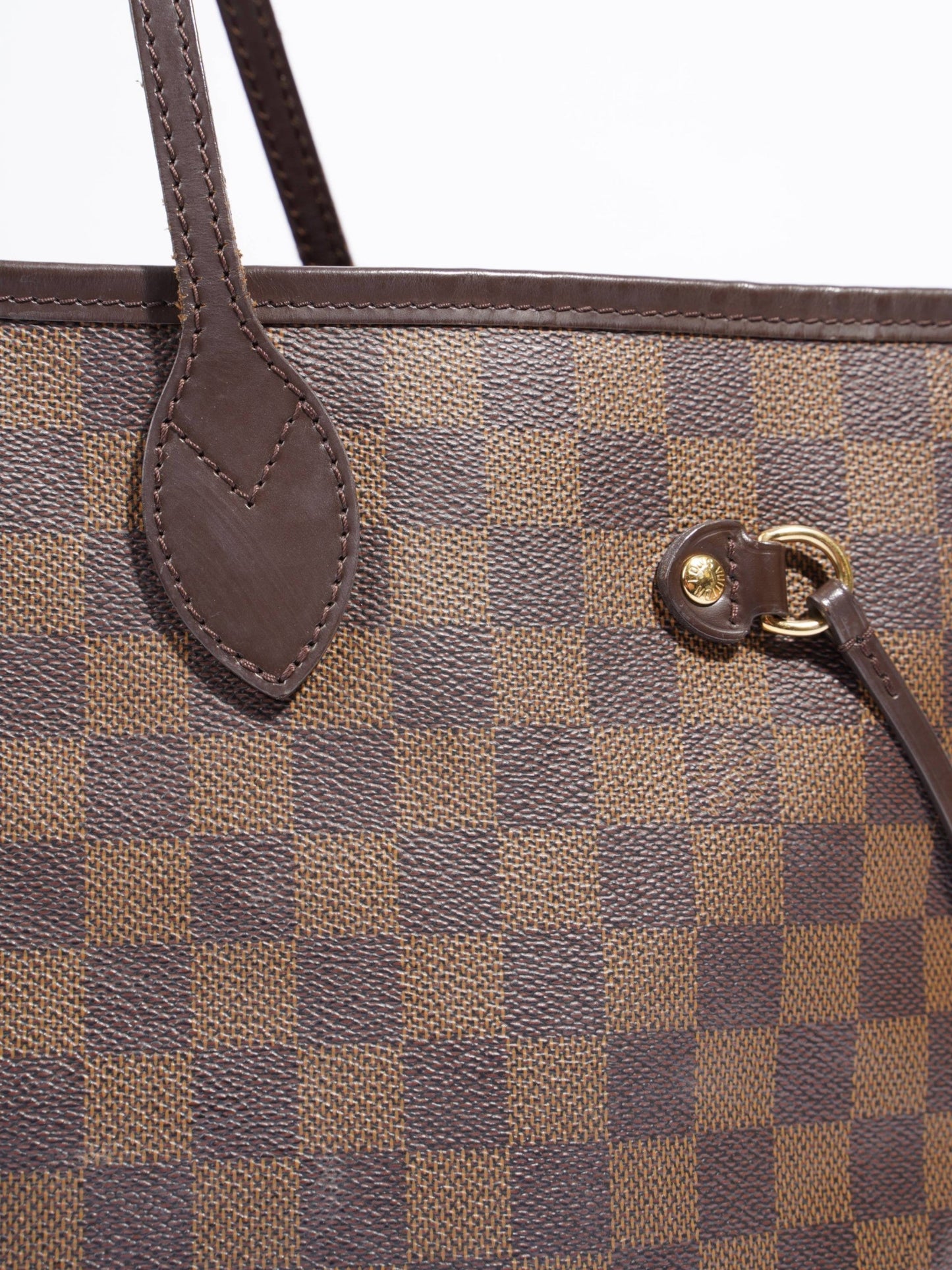 Louis Vuitton Neverfull Damier Ebene Coated Canvas MM