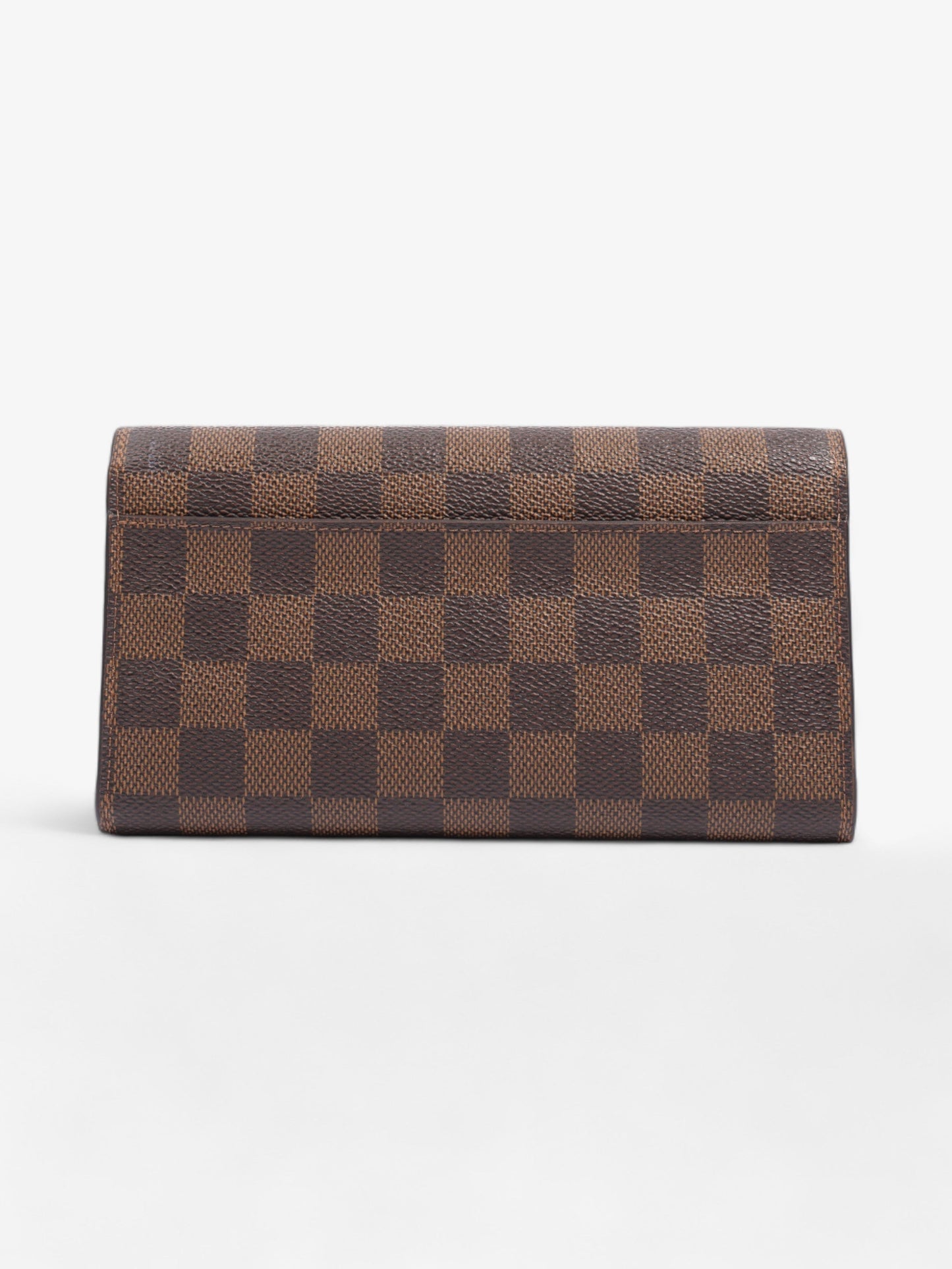 Louis Vuitton Sarah Wallet Damier Ebene Coated Canvas