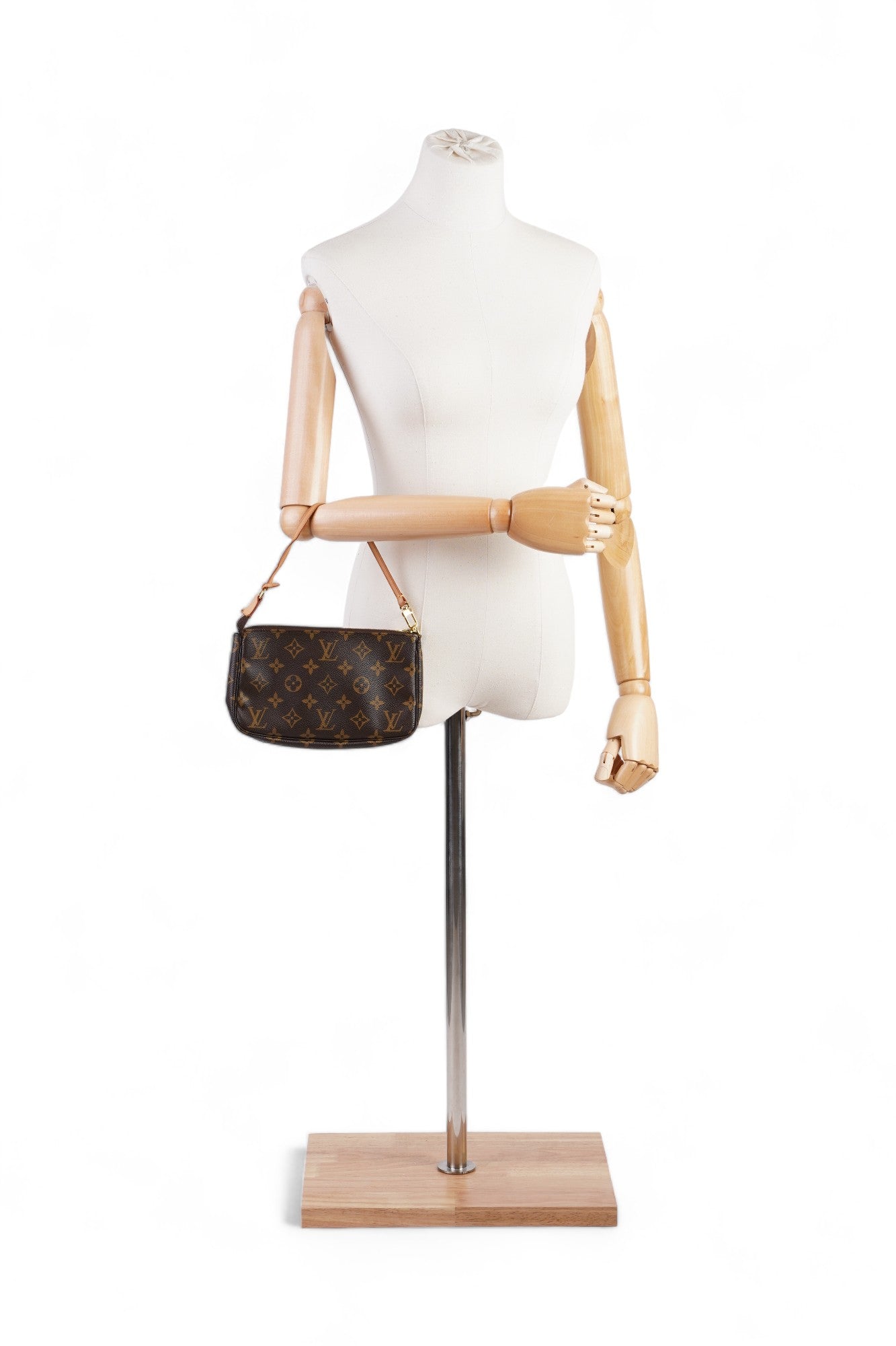 Louis Vuitton Pochette Accessoires Monogram Coated Canvas