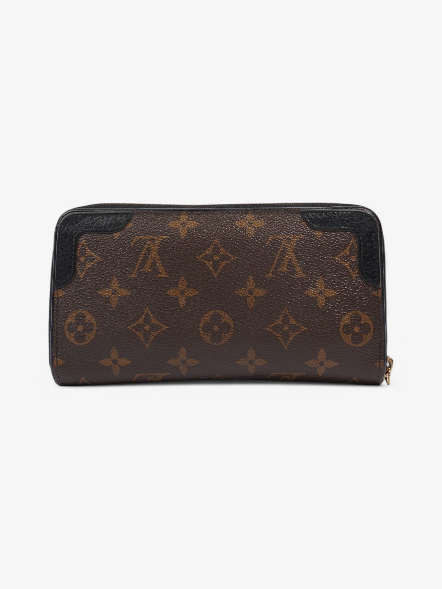 Louis Vuitton Zippy Wallet Monogram / Black Coated Canvas
