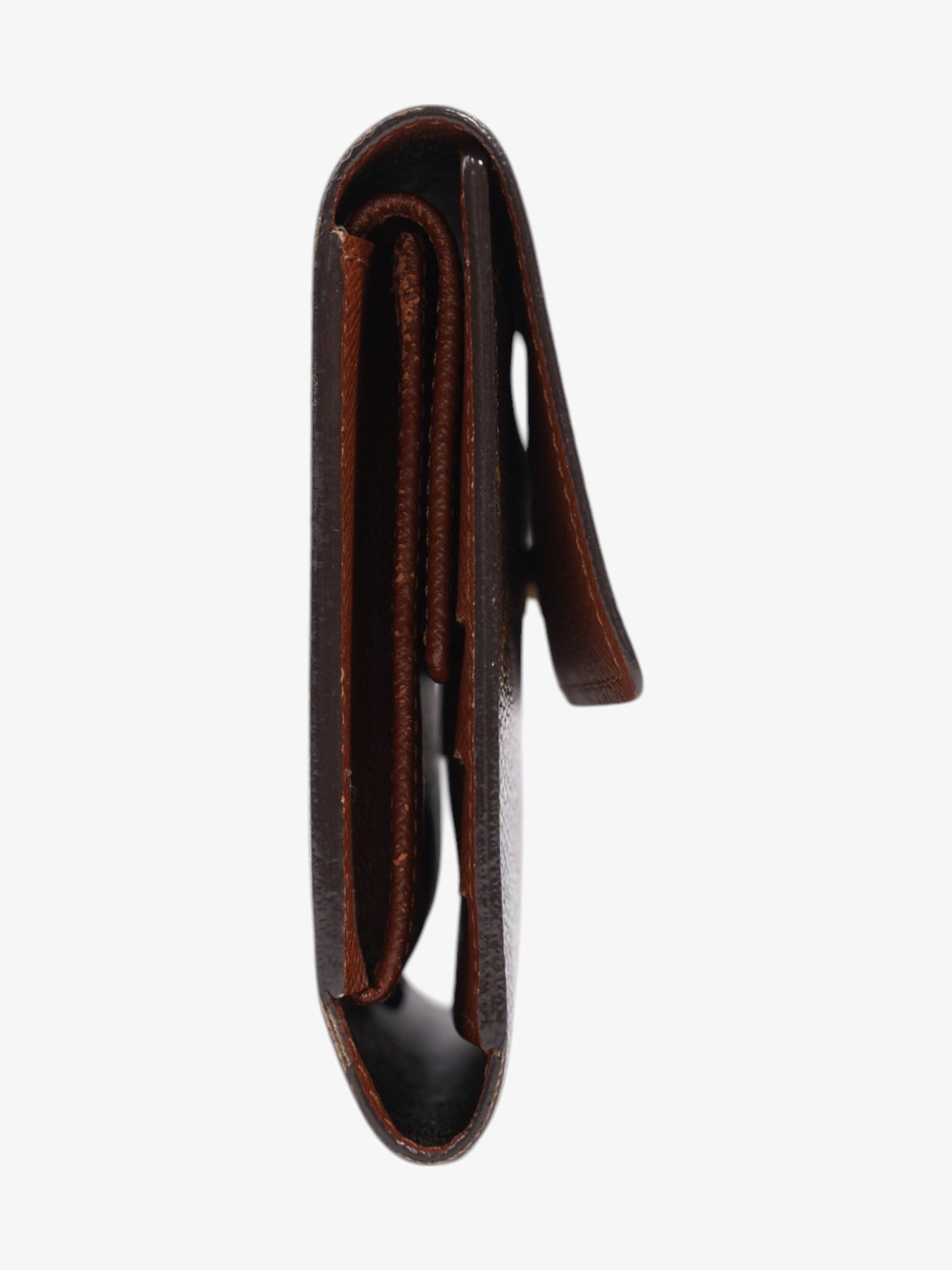 Louis Vuitton Emilie Wallet Monogram Coated Canvas