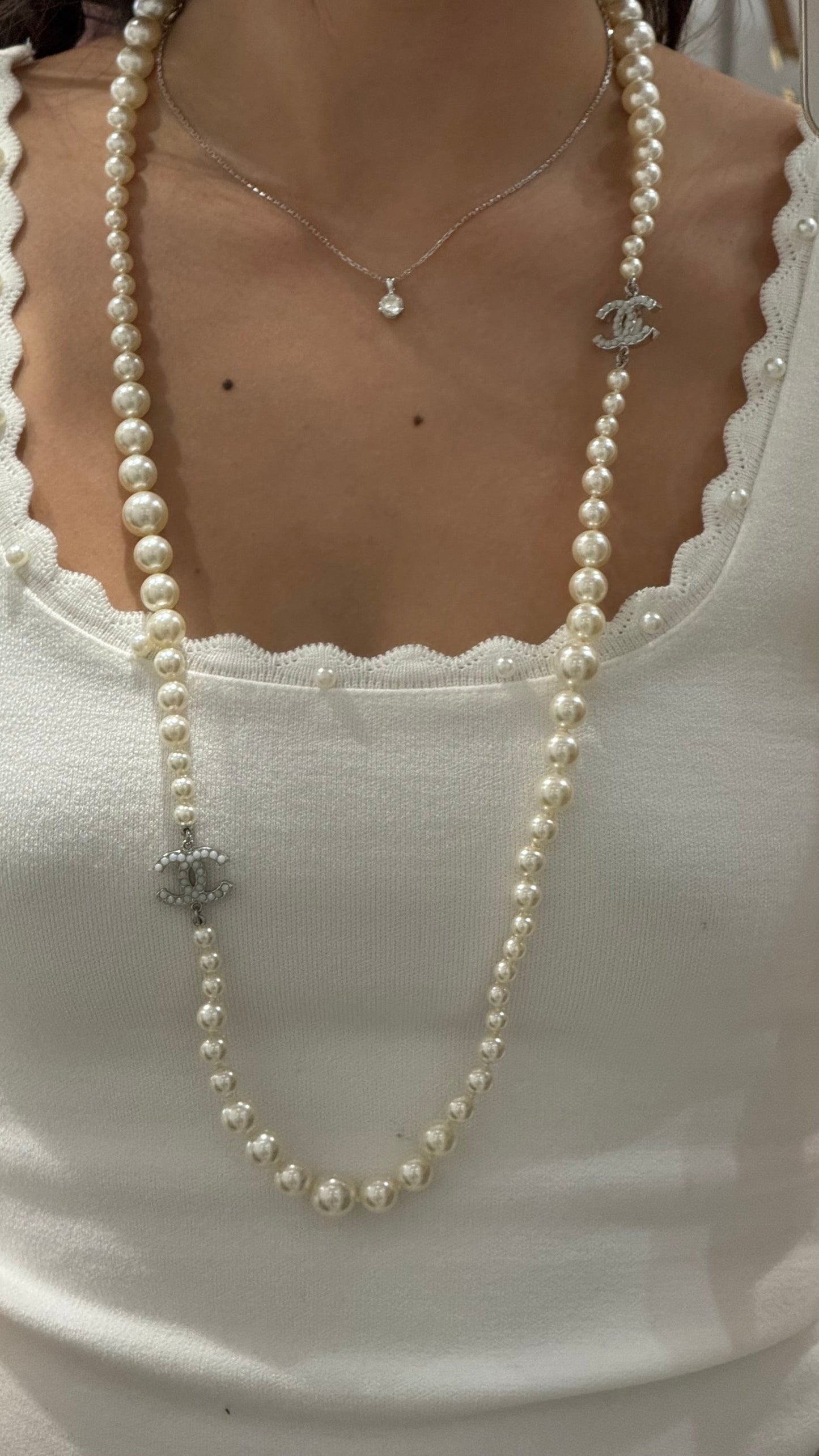 Chanel - Sautoir en perles
