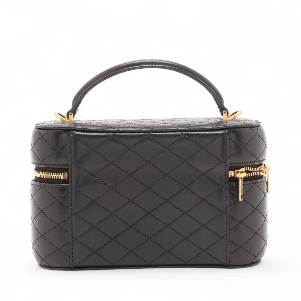 Saint Laurent Black Quilted Leather Gabby Vanity Bag [Clearance Sale]