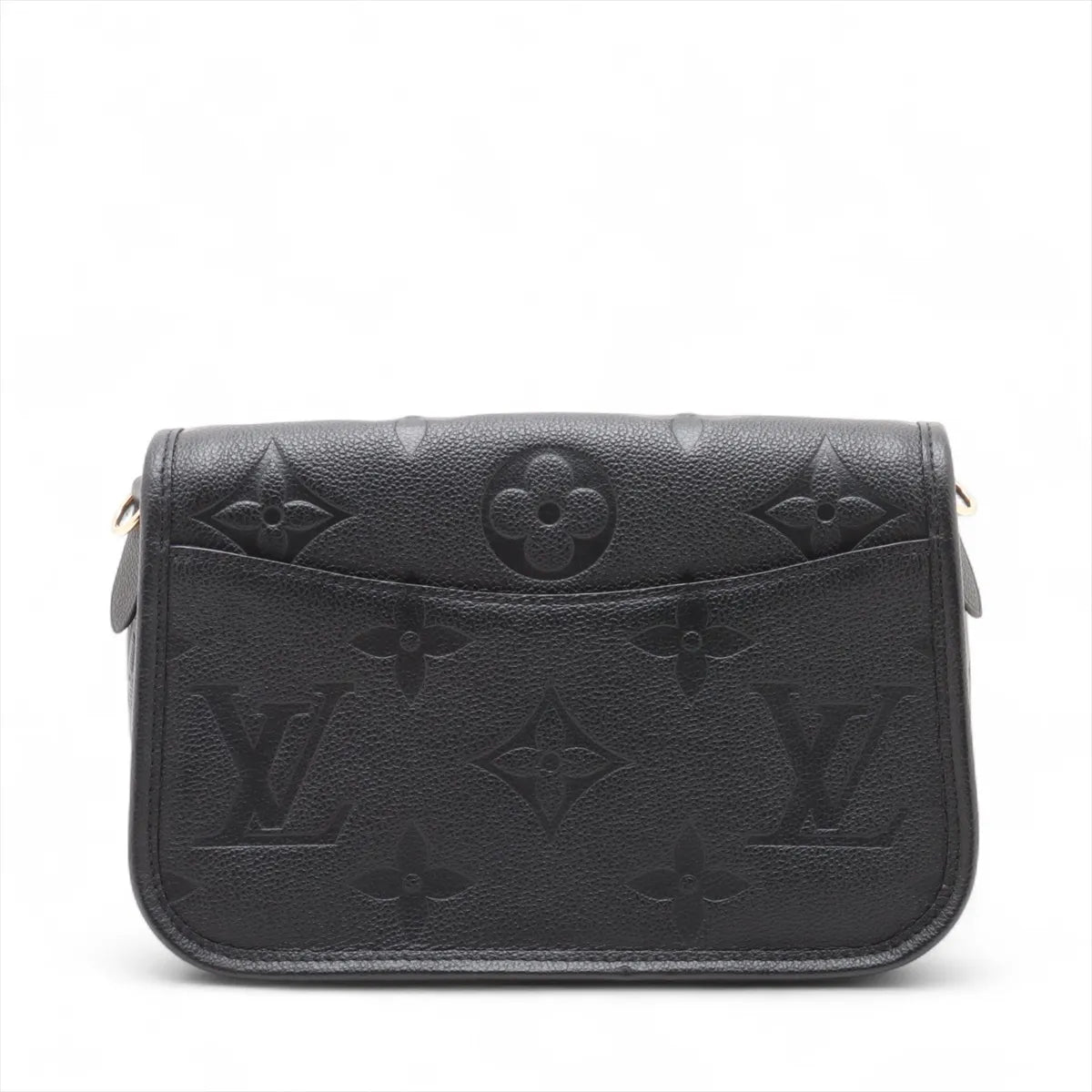 Louis Vuitton Black Monogram Empreinte Leather Diane Shoulder Bag [Clearance Sale]