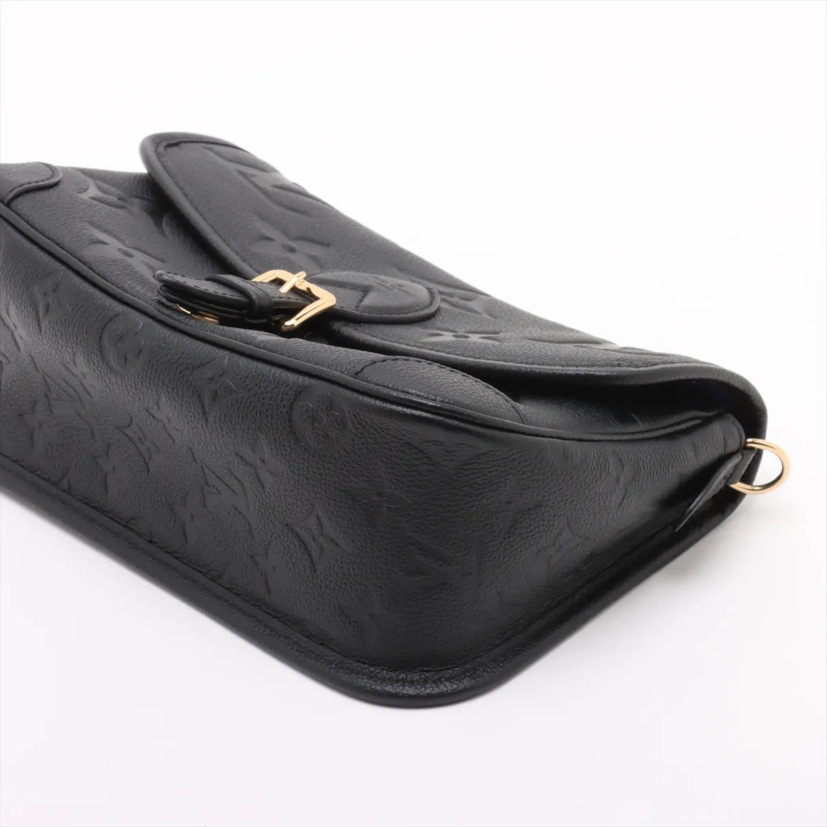 Louis Vuitton Black Monogram Empreinte Leather Diane Shoulder Bag [Clearance Sale]
