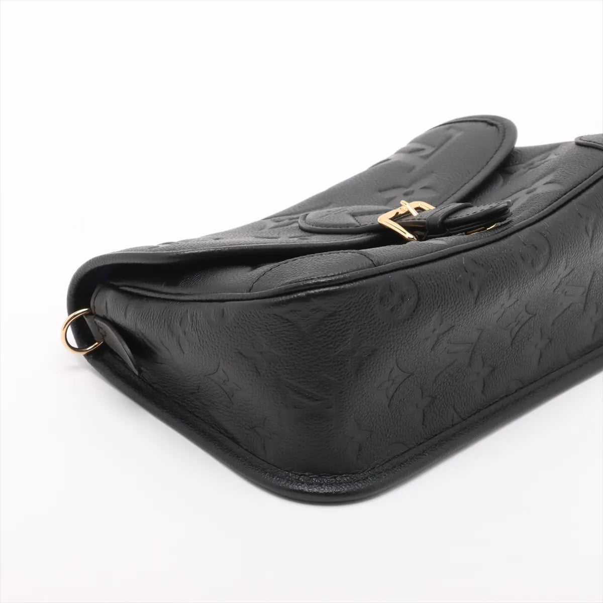 Louis Vuitton Black Monogram Empreinte Leather Diane Shoulder Bag [Clearance Sale]