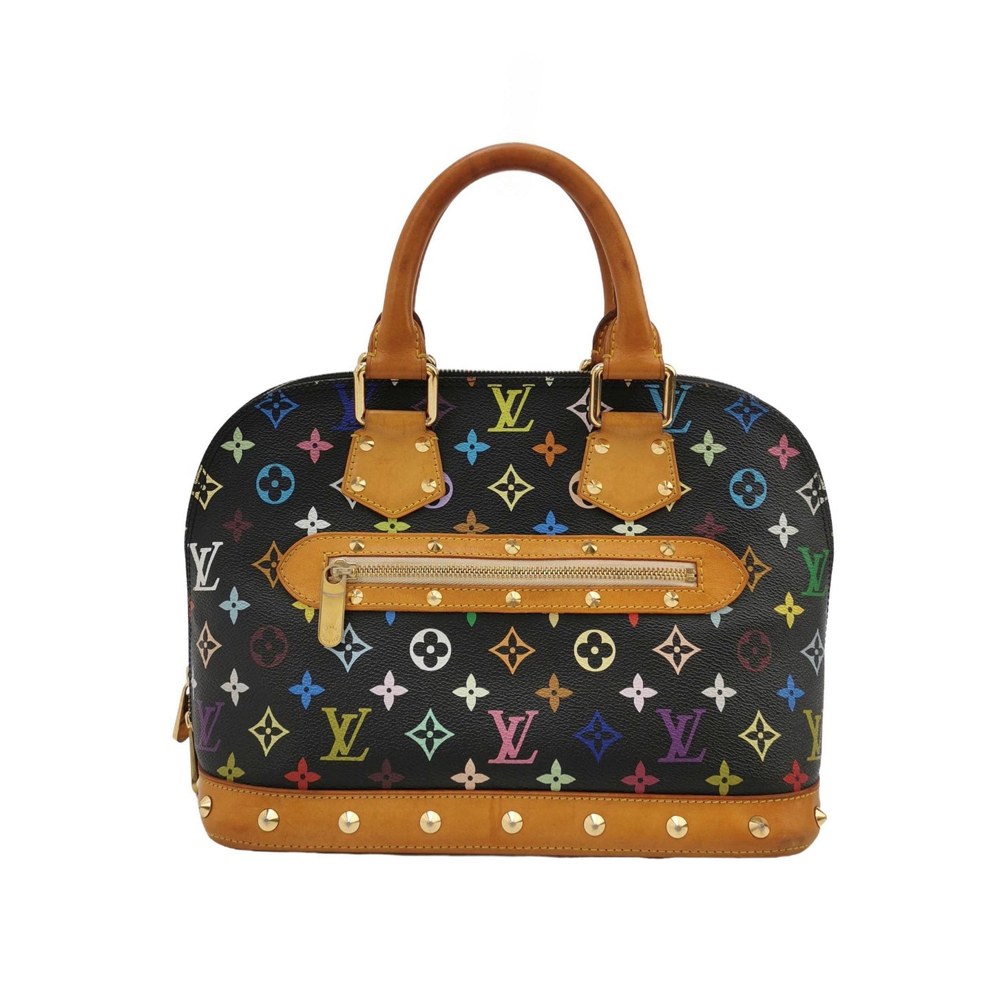 Louis Vuitton x Takashi Murakami Alma Small Black Multicolor