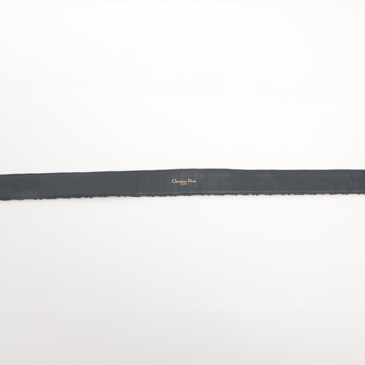 Christian Dior Blue Dior Oblique Jacquard 30 Montaigne Reversible Belt [Clearance Sale]