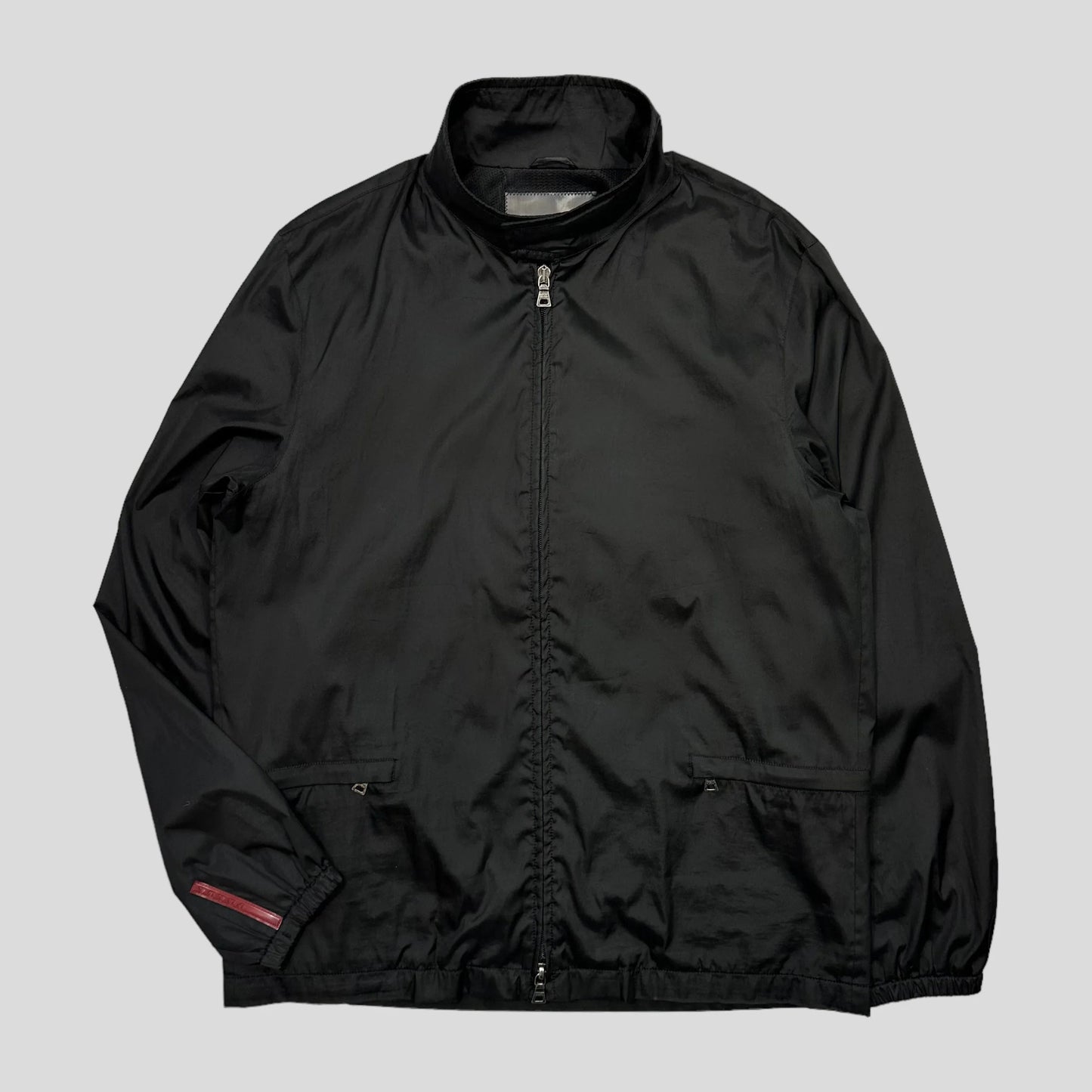 Prada Sport 00’s Convertible Soft Nylon Bag Jacket - L