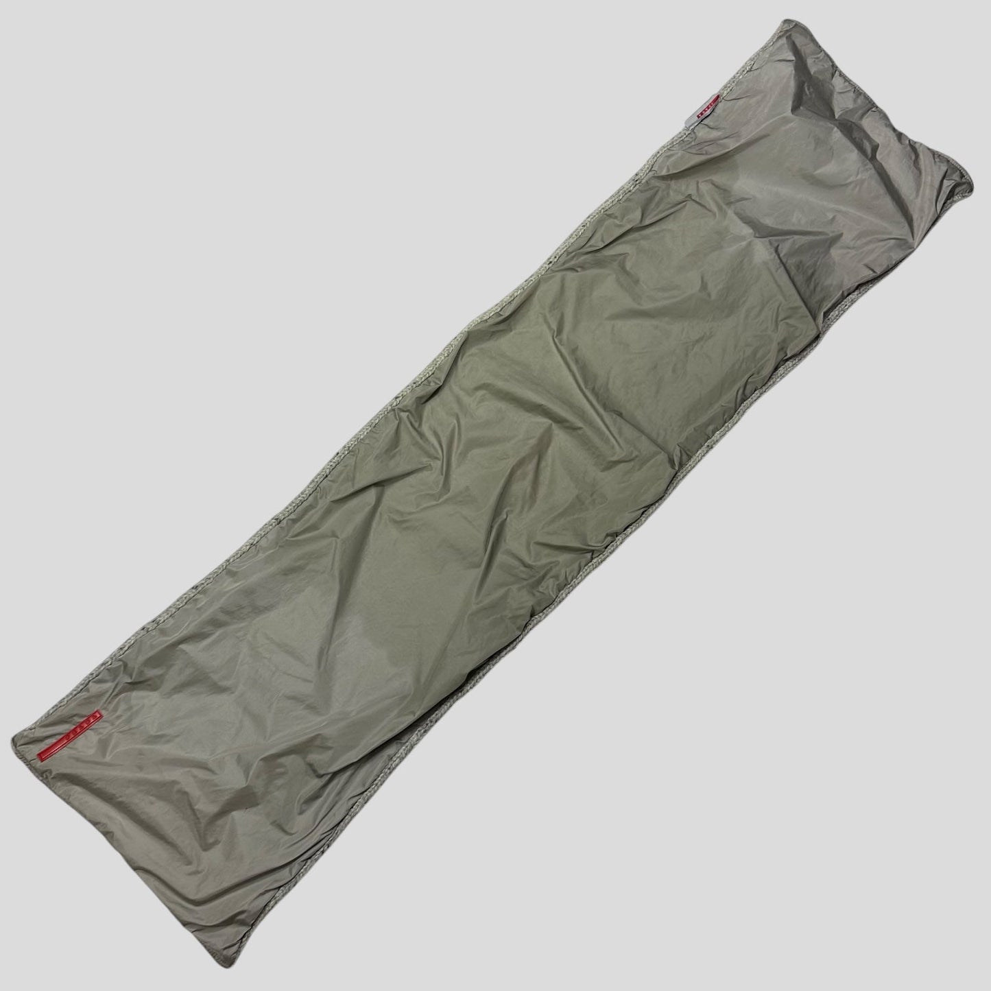 Prada Sport 2004 Reversible Wool + Nylon Scarf