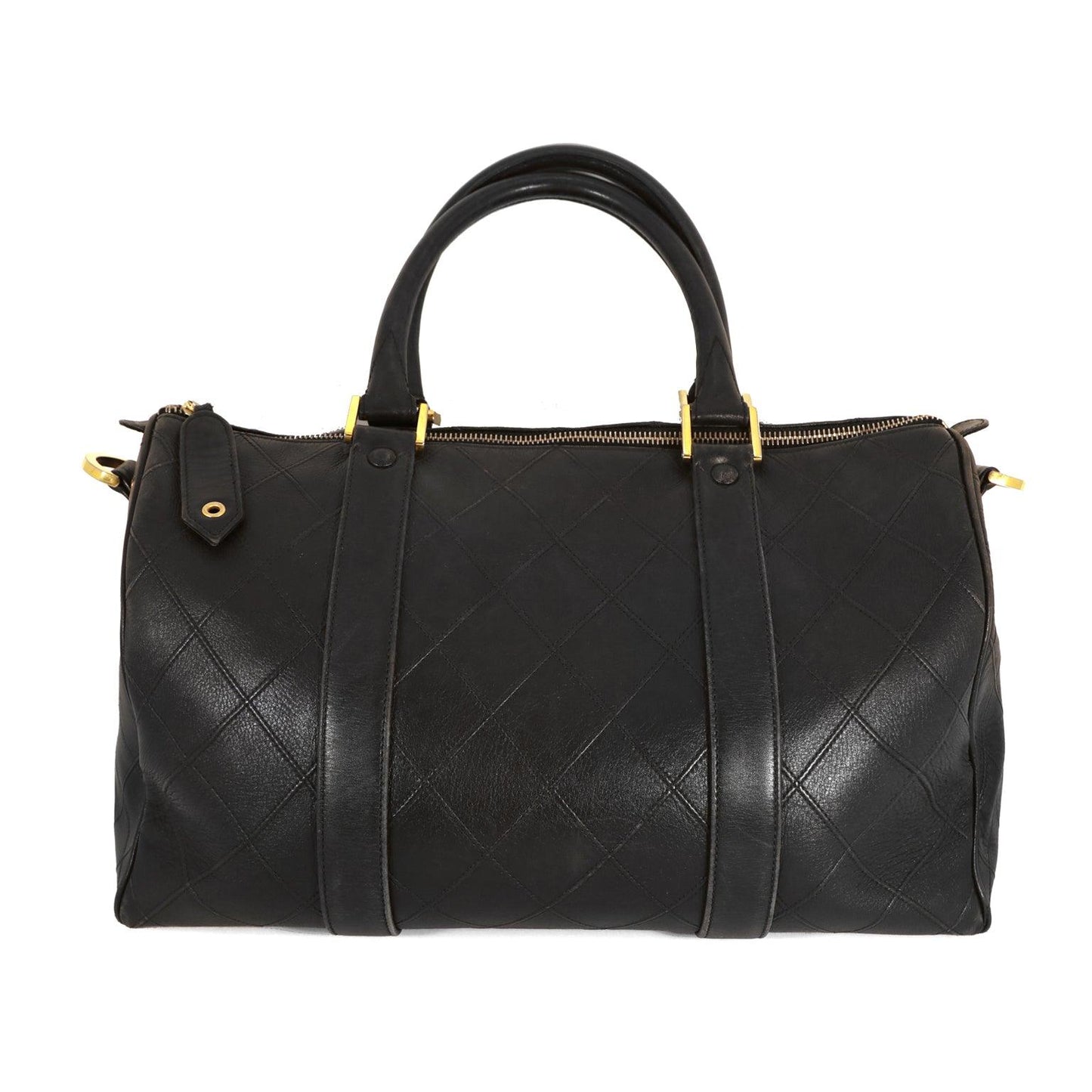 Chanel Black Leather   Speedy Bag