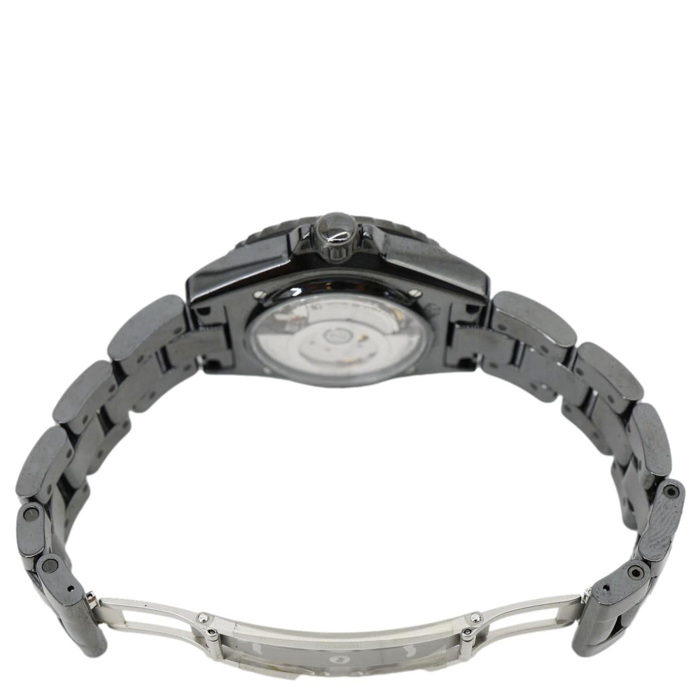 CHANEL J12 Wanted de Chanel Ceramic Stainless Steel Automatic Watch Black 38mm