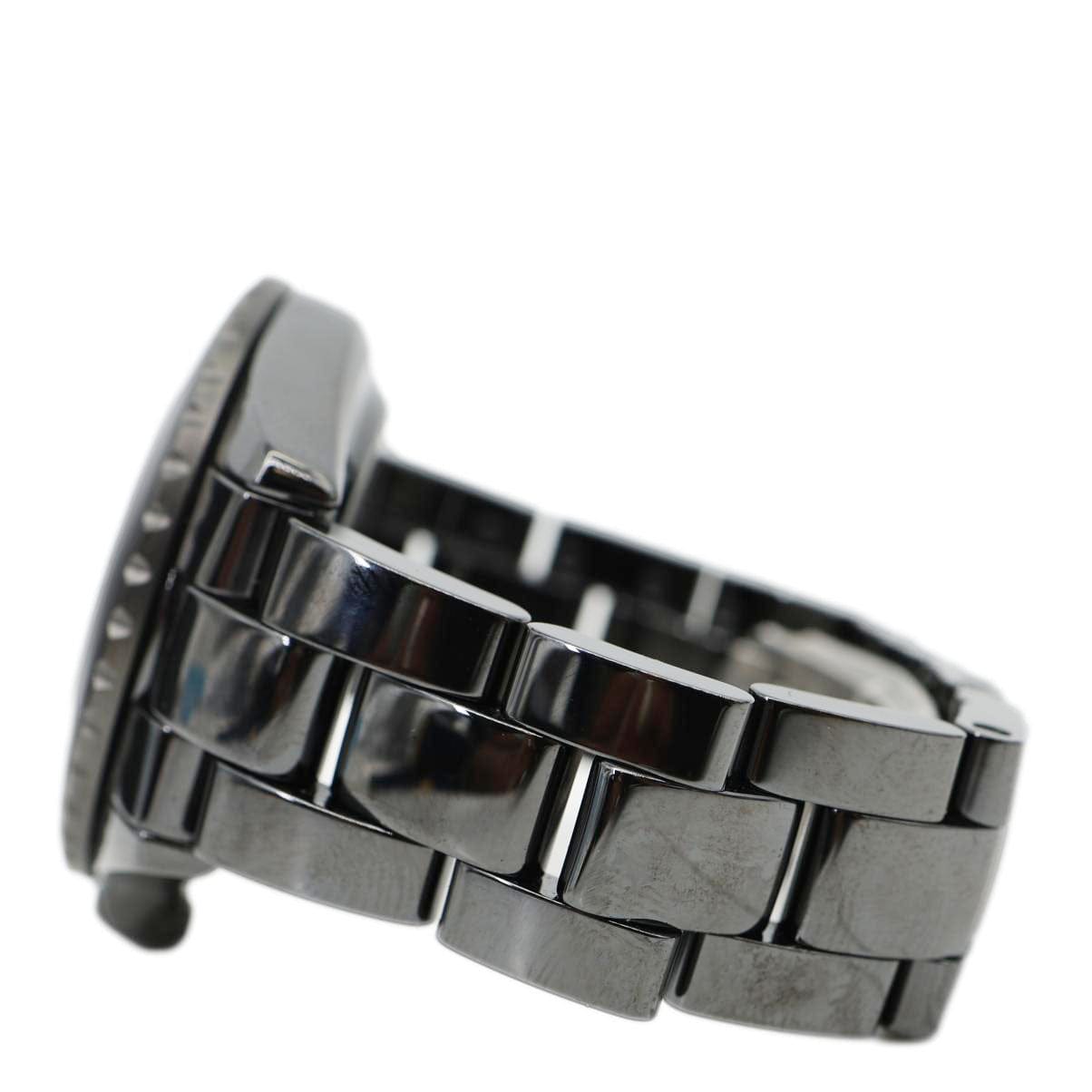 CHANEL J12 Wanted de Chanel Ceramic Stainless Steel Automatic Watch Black 38mm