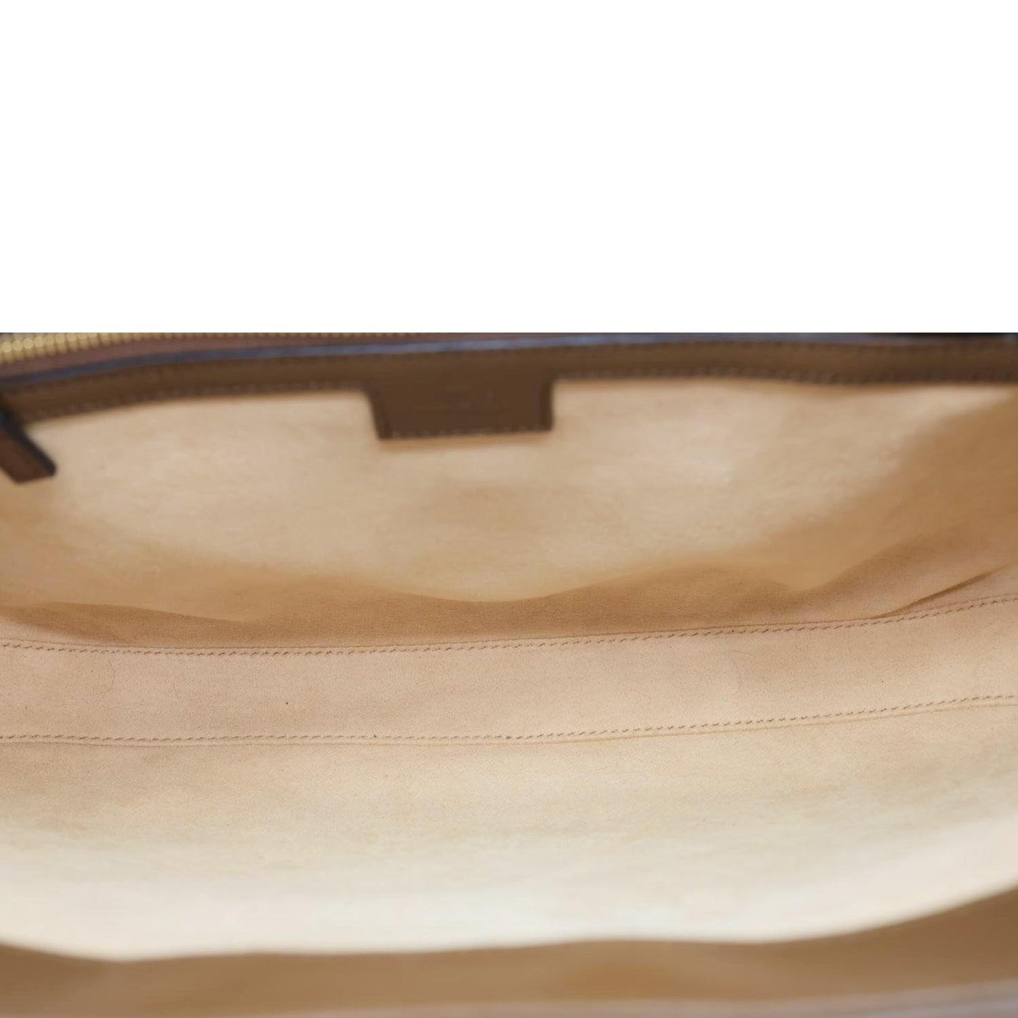 GUCCI Jackie 1961 Medium GG Monogram Canvas Crossbody Bag Beige 636710