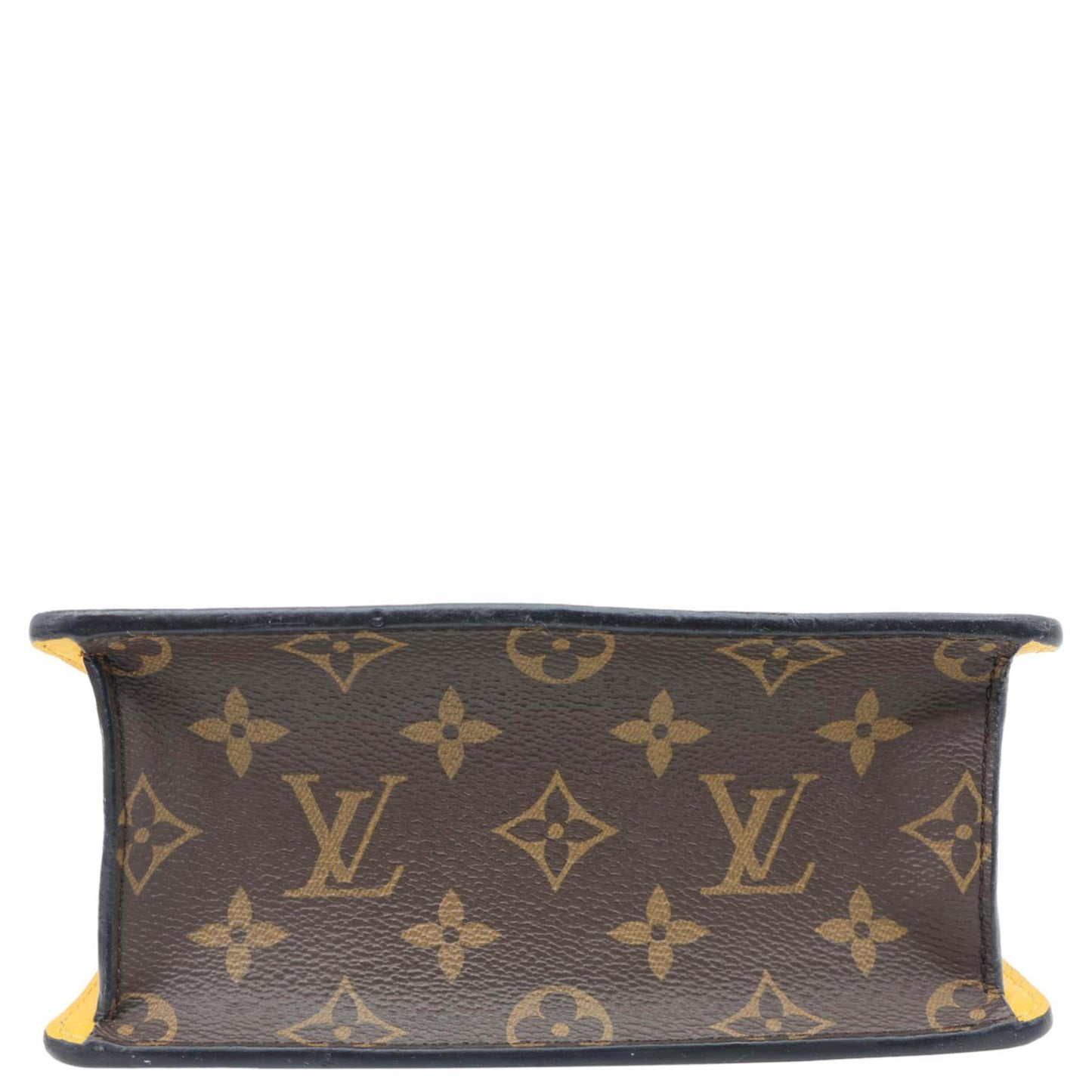 LOUIS VUITTON Spring Street NM Monogram Vernis Leather Shoulder Bag Silver