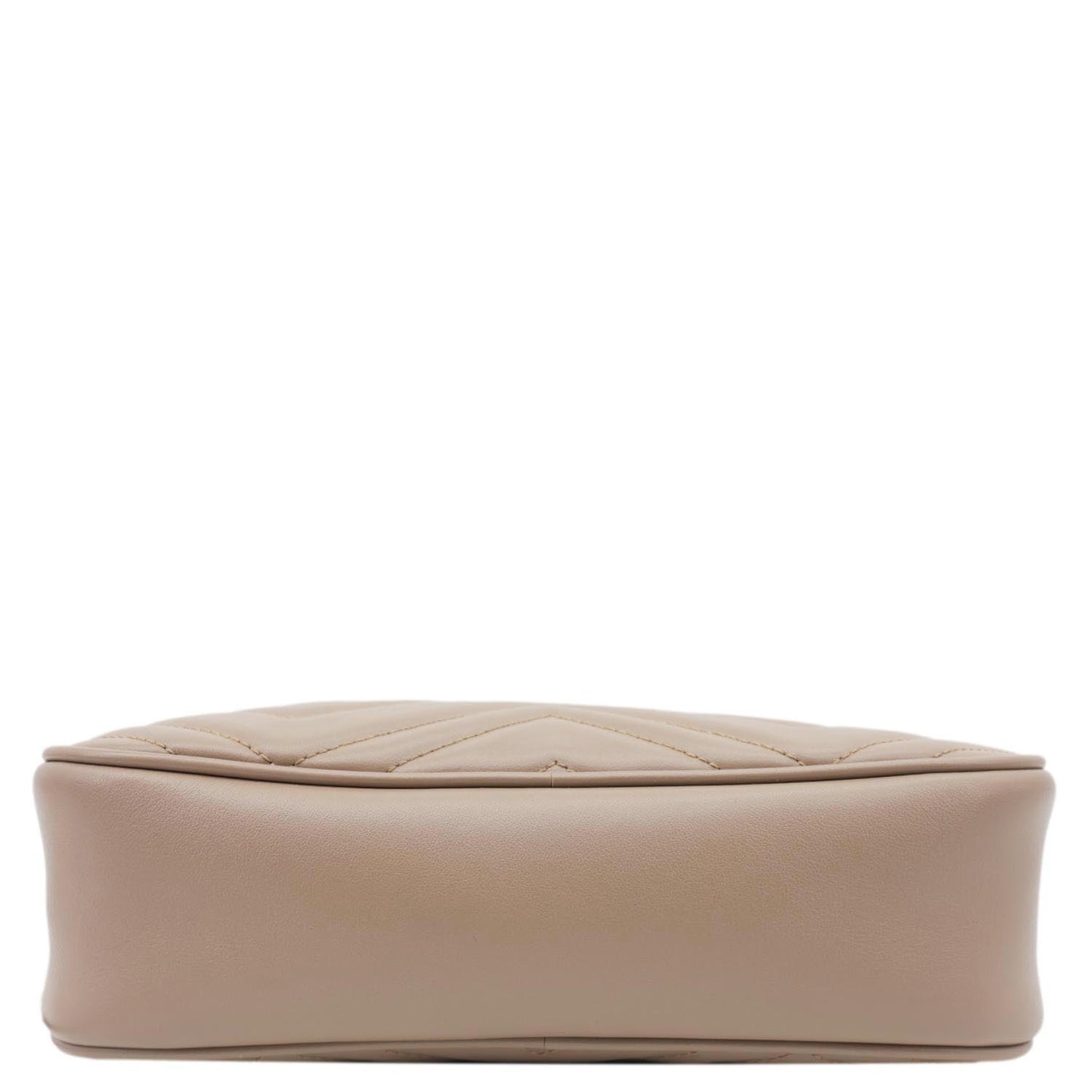 GUCCI GG Marmont Small Matelasse Chevron Leather Camera Bag Dusty Pink 447632