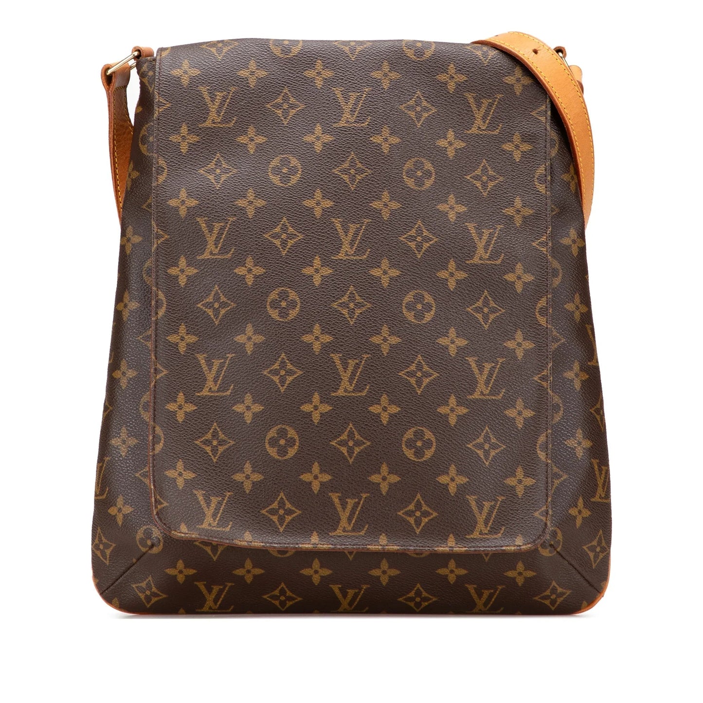 Brown Louis Vuitton Monogram M tte Salsa GM Crossbody Bag