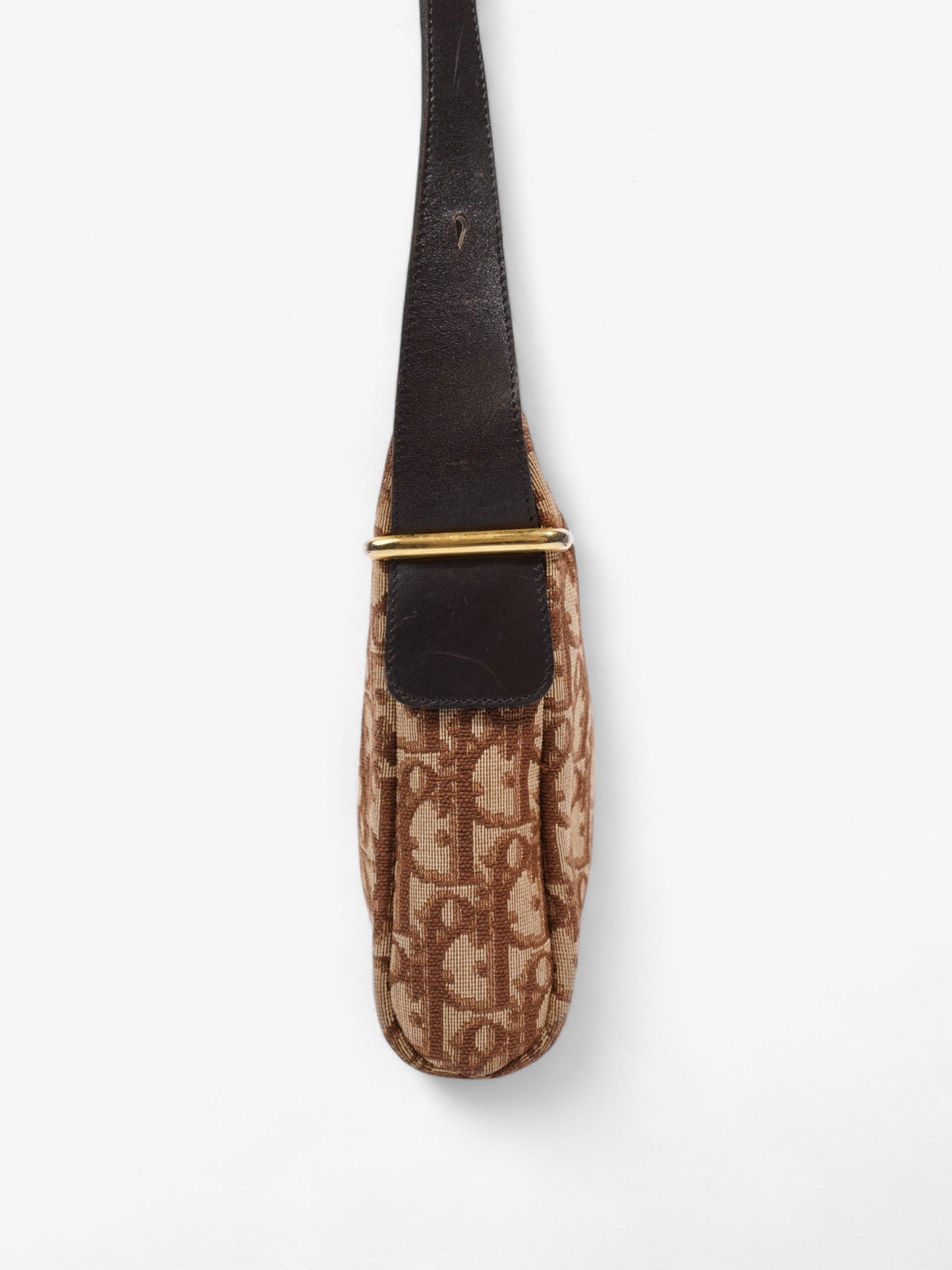 Christian Dior   Trotter Brown Canvas