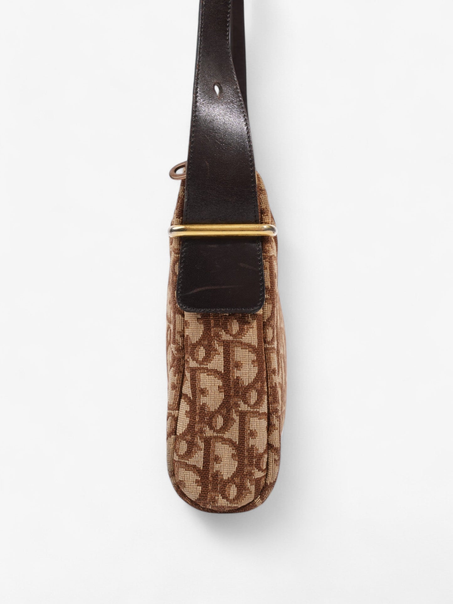Christian Dior   Trotter Brown Canvas