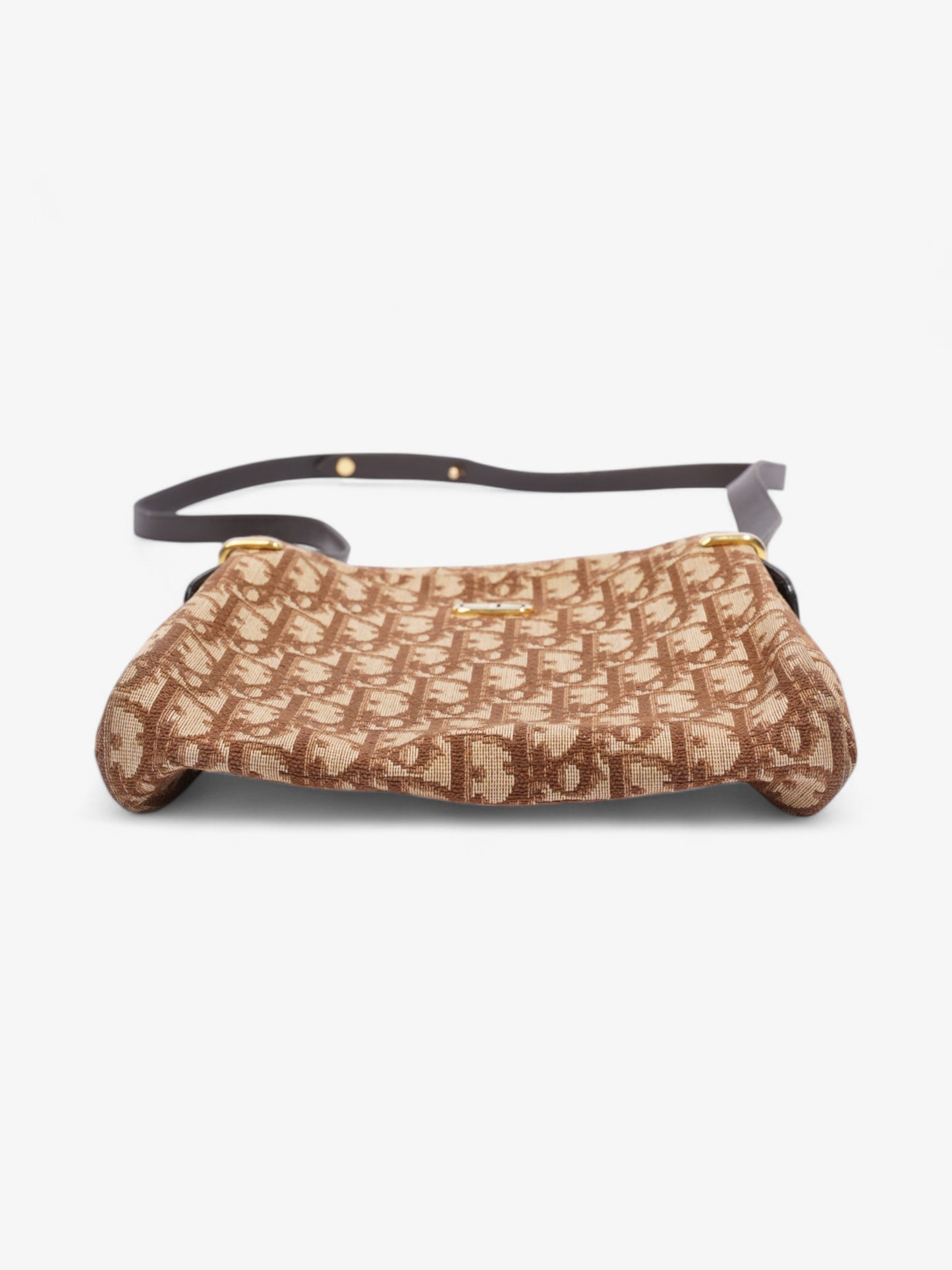 Christian Dior   Trotter Brown Canvas