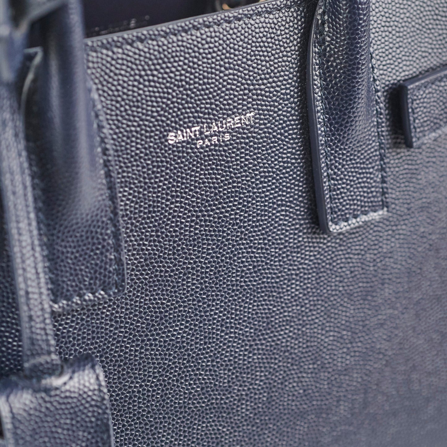 Saint Laurent Sac De Jour Navy Blue