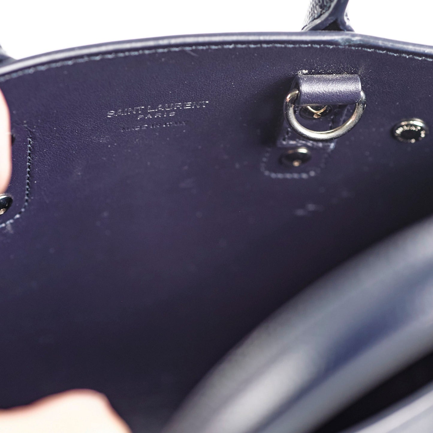 Saint Laurent Sac De Jour Navy Blue