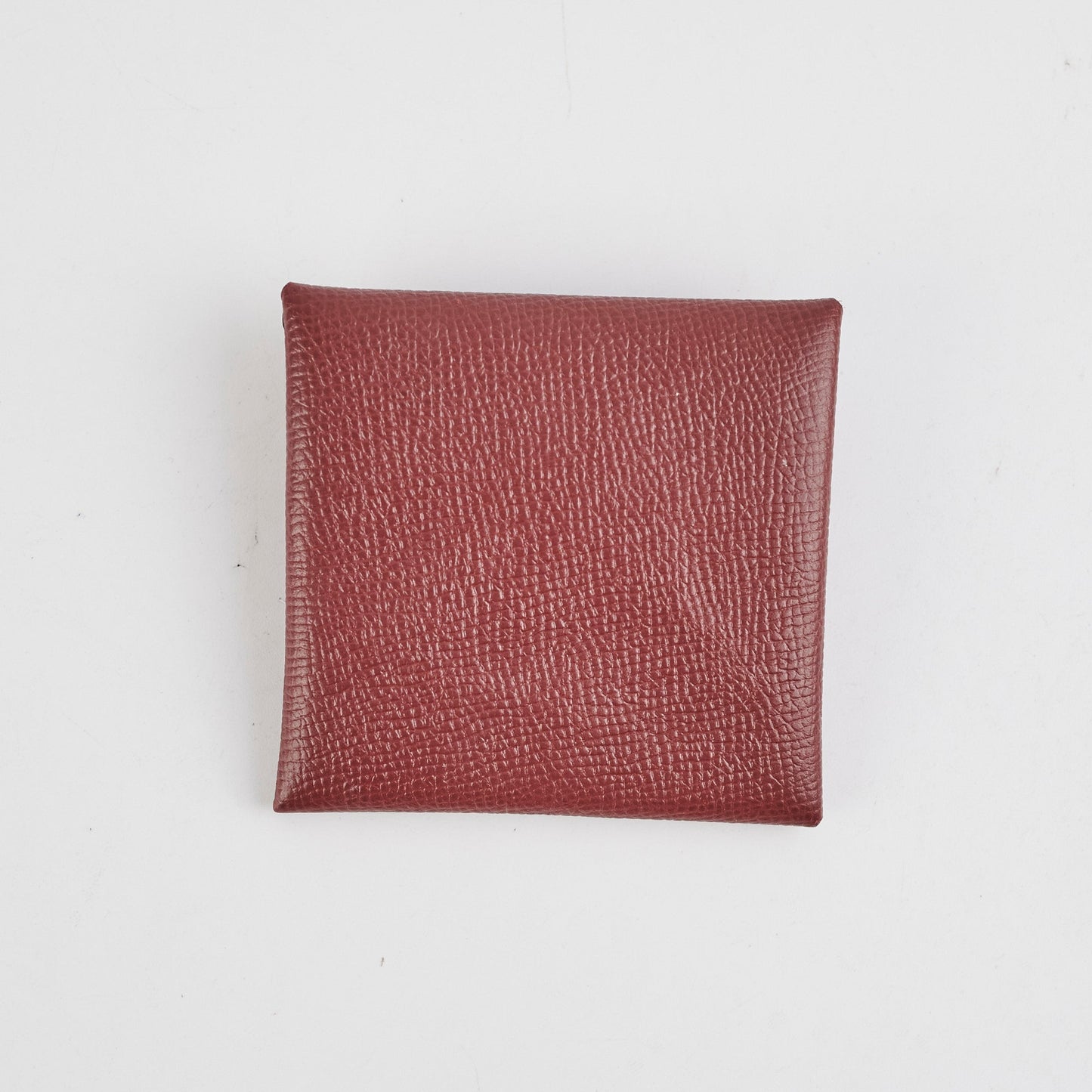 Hermes Bastia Coin Alice Bags Rouge H C Stamp