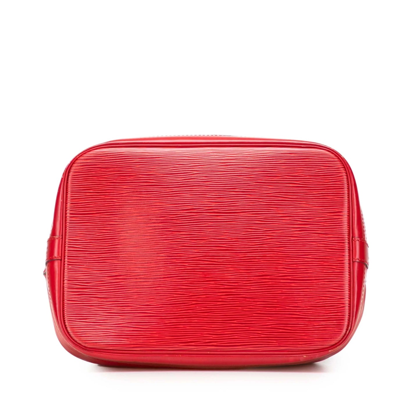 Red Louis Vuitton Epi Noe GM Bucket Bag